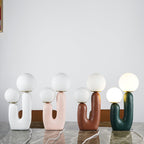 Table Lamp | Double Globe Table Light | Ridorn-Table lamp-Ridorn