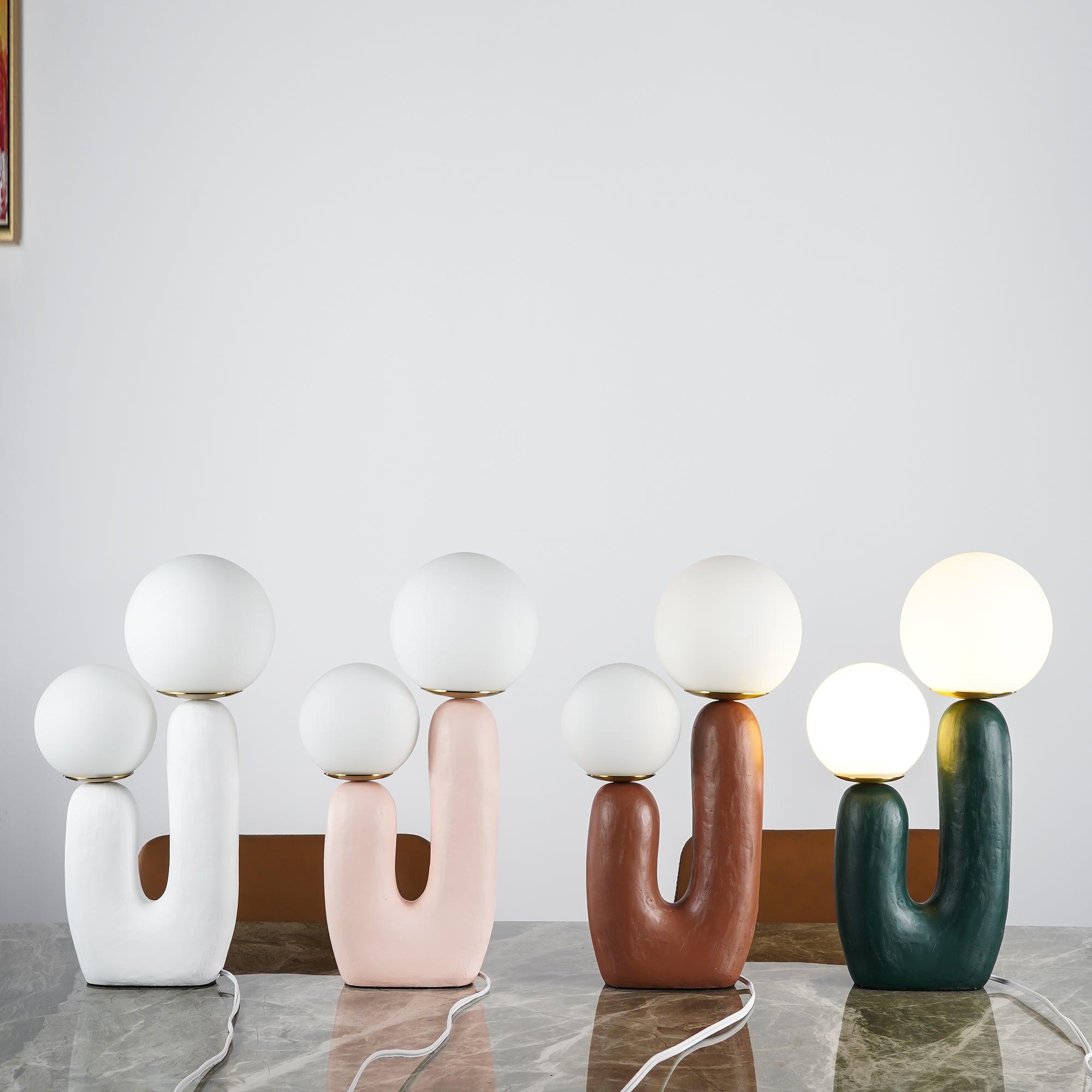 Table Lamp | Double Globe Table Light | Ridorn-Table lamp-Ridorn
