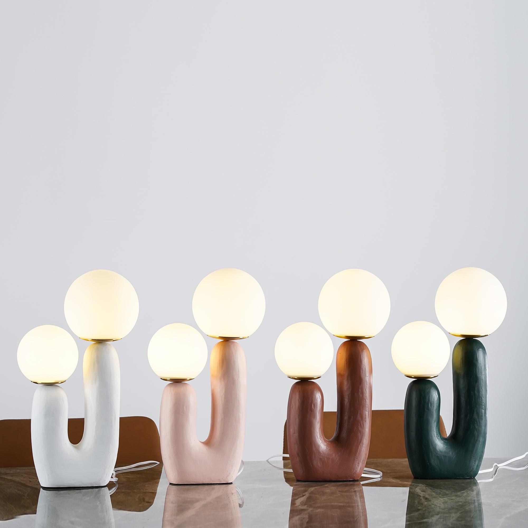 Table Lamp | Double Globe Table Light | Ridorn-Table lamp-Ridorn