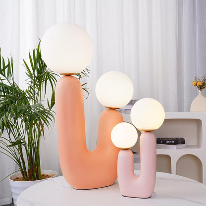 Table Lamp | Double Globe Table Light | Ridorn