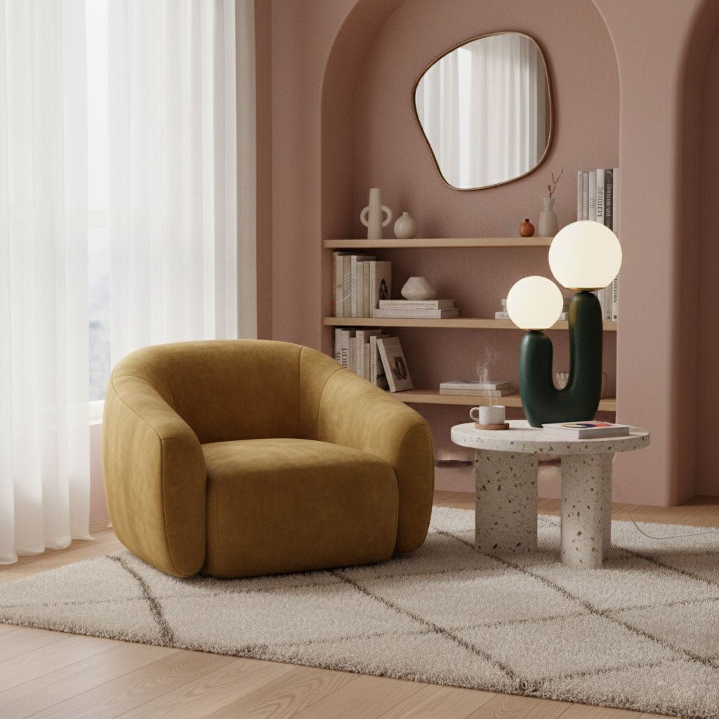 Table Lamp | Double Globe Table Light | Ridorn