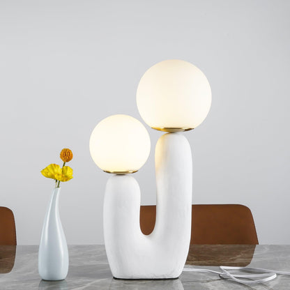 Table Lamp | Double Globe Table Light | Ridorn