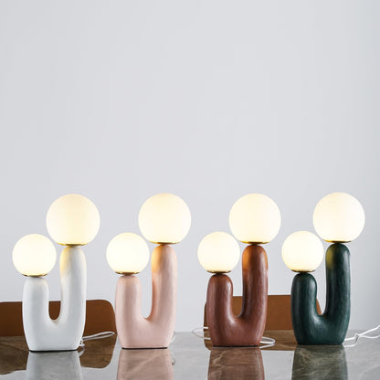 Table Lamp | Double Globe Table Light | Ridorn