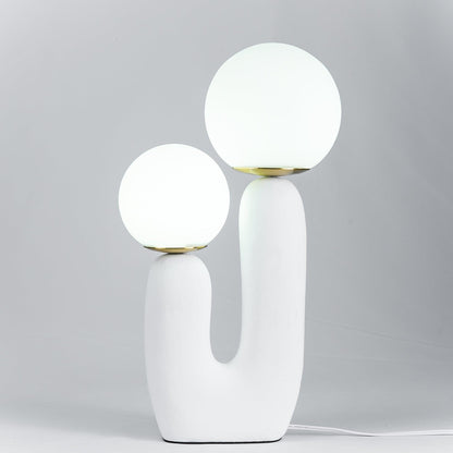 Table Lamp | Double Globe Table Light | Ridorn