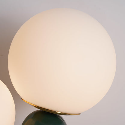 Table Lamp | Double Globe Table Light | Ridorn