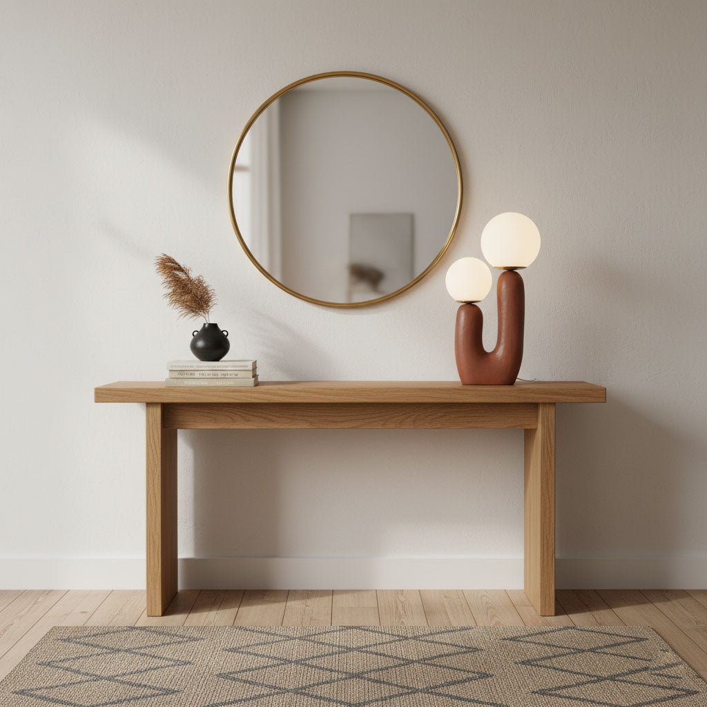 Table Lamp | Double Globe Table Light | Ridorn