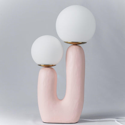 Table Lamp | Double Globe Table Light | Ridorn
