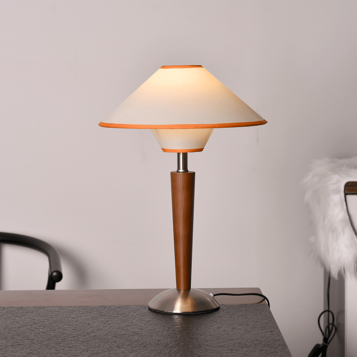 Table Lamp | Fabric Shade Table Light | Ridorn