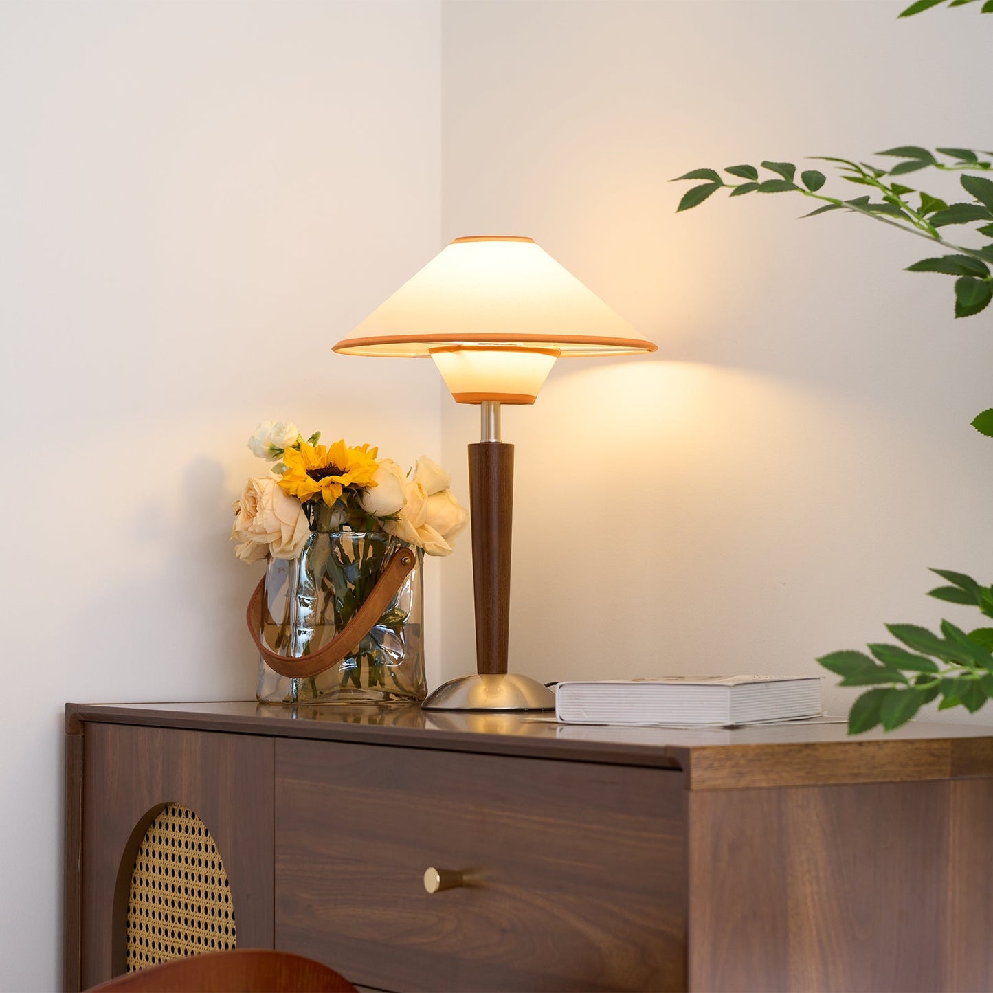 Table Lamp | Fabric Shade Table Light | Ridorn