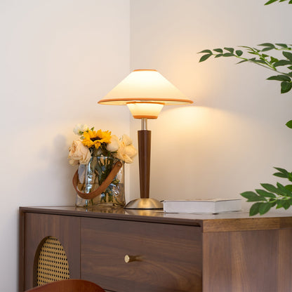 Table Lamp | Fabric Shade Table Light | Ridorn