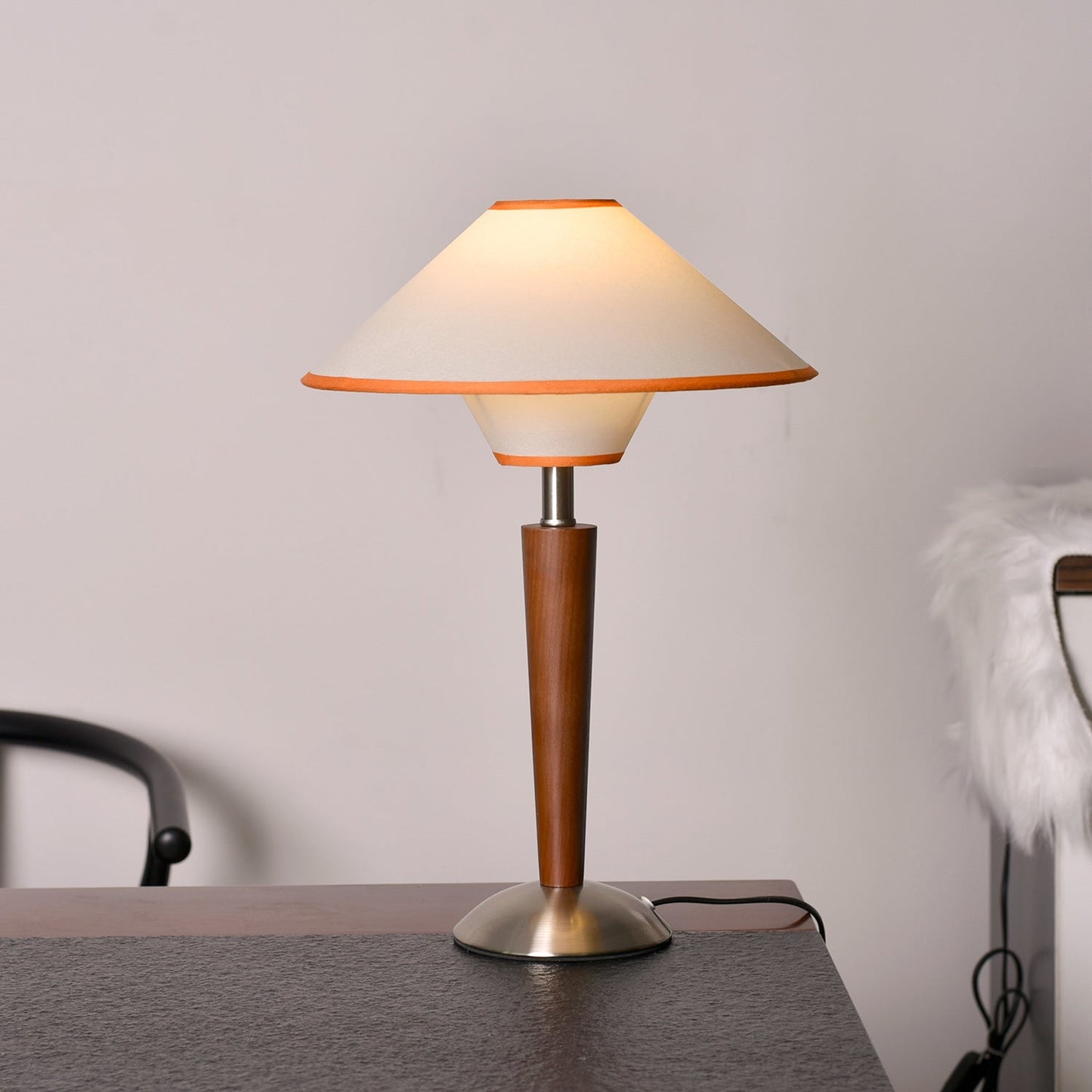 Table Lamp | Fabric Shade Table Light | Ridorn