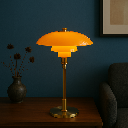Table Lamp | Layered Shade Lighting | Ridorn