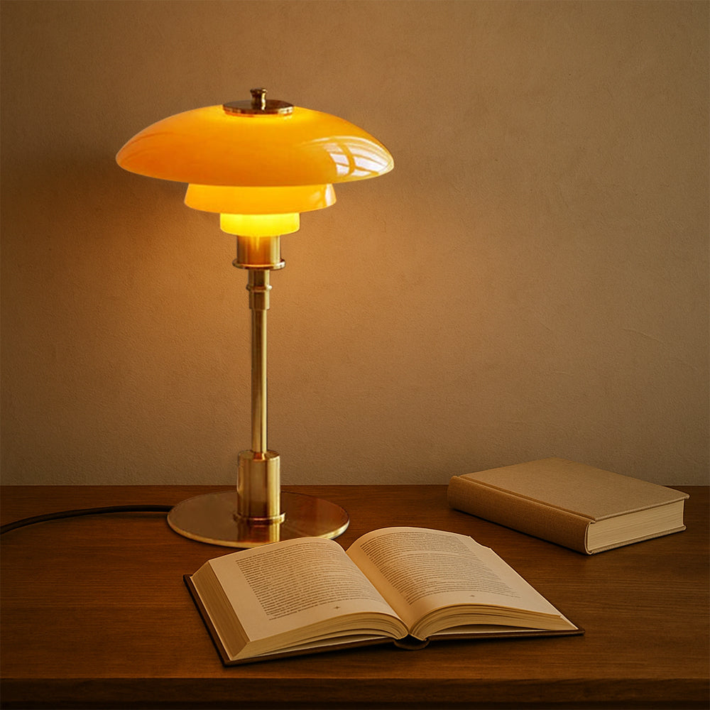 Table Lamp | Layered Shade Lighting | Ridorn