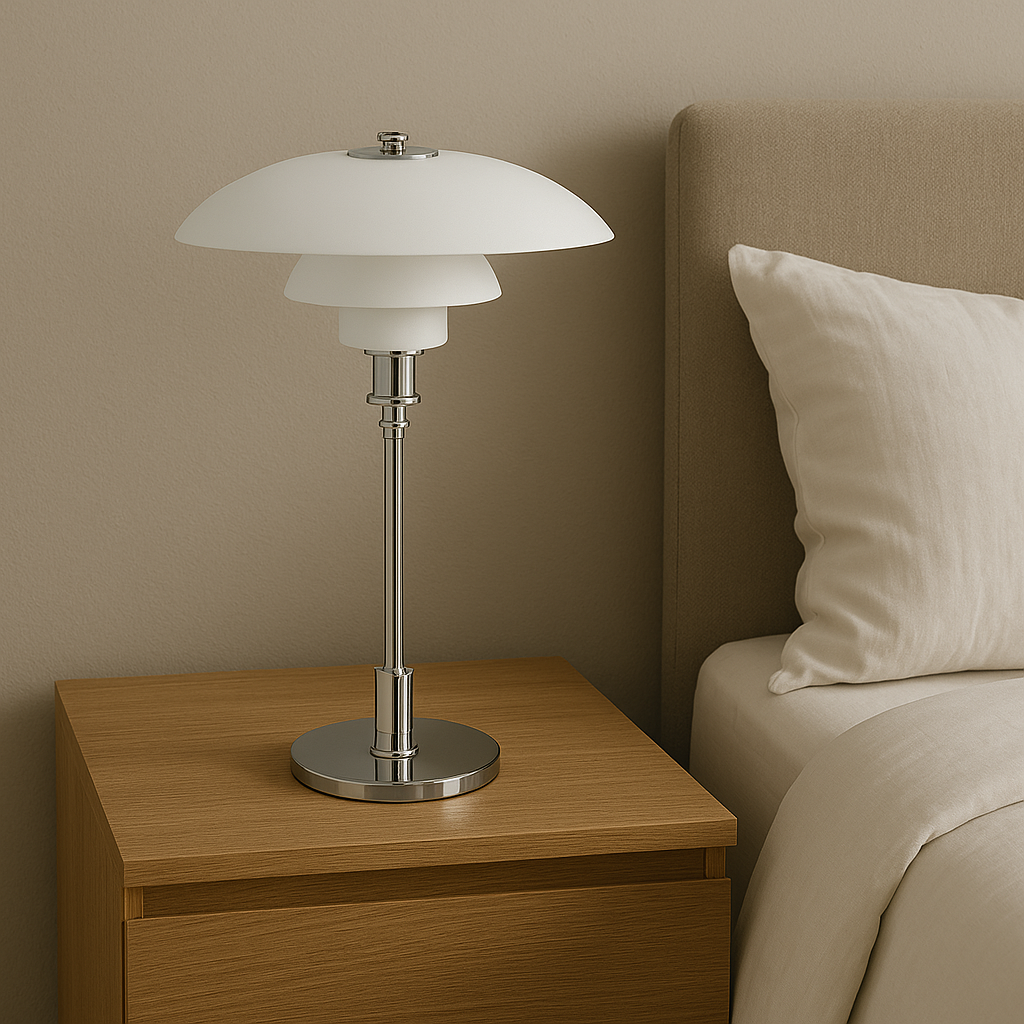 Table Lamp | Layered Shade Lighting | Ridorn