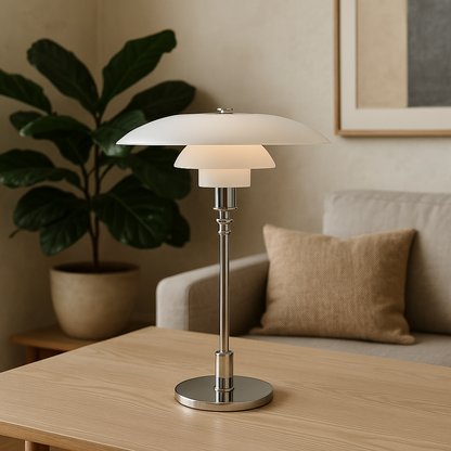 Table Lamp | Layered Shade Lighting | Ridorn