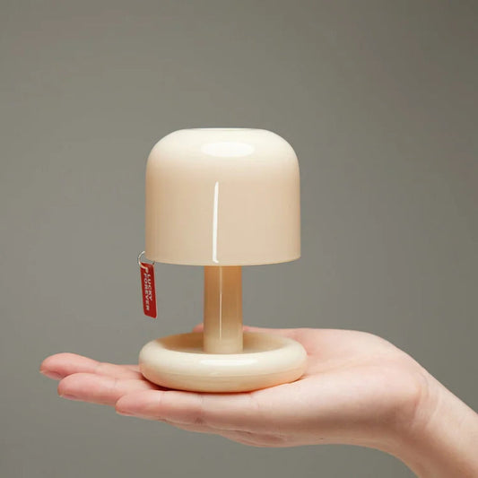 Indoor LED Compact USB Rechargeable Table Lamp front view