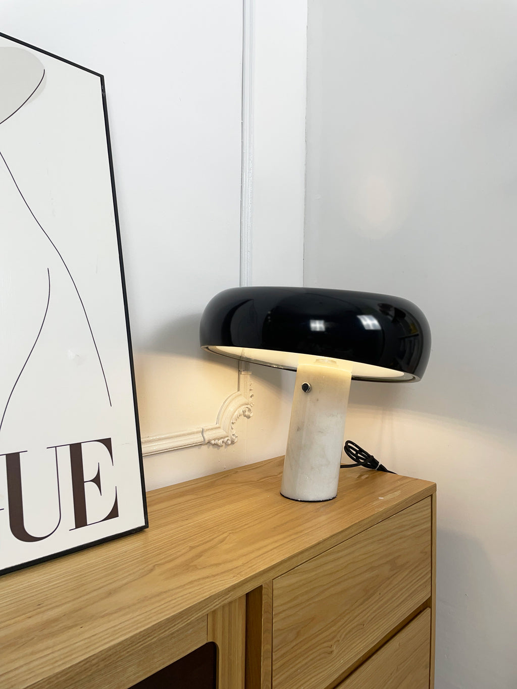 Table Lamp | Marble Base Table Light | Ridorn-Table lamp-Ridorn