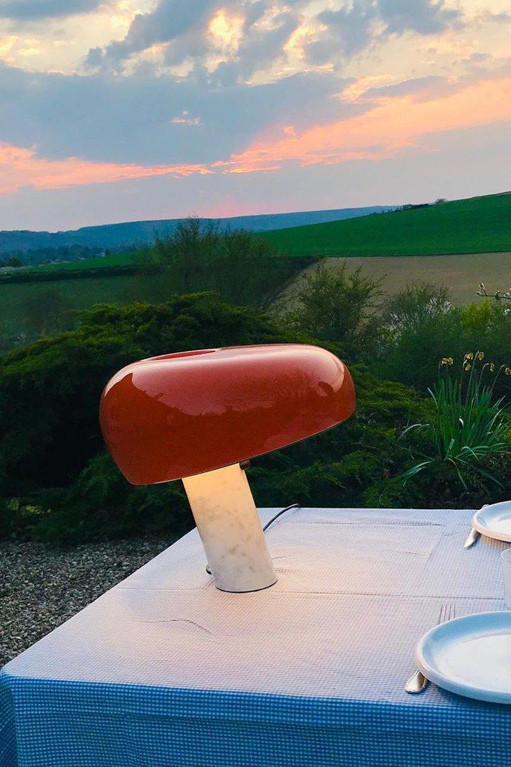 Table Lamp | Marble Base Table Light | Ridorn