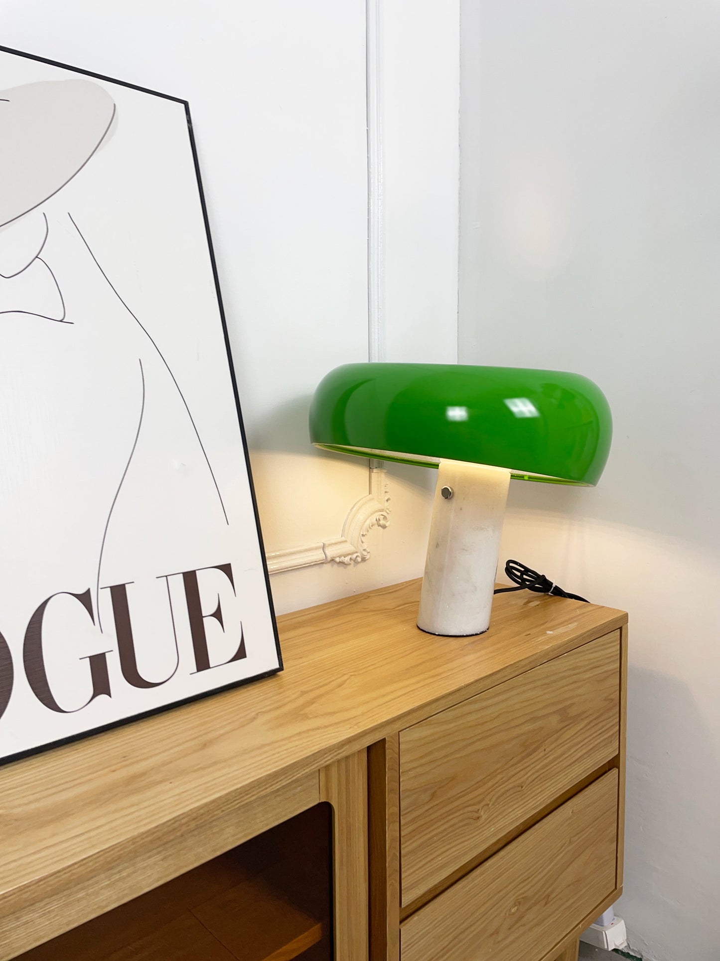 Table Lamp | Marble Base Table Light | Ridorn