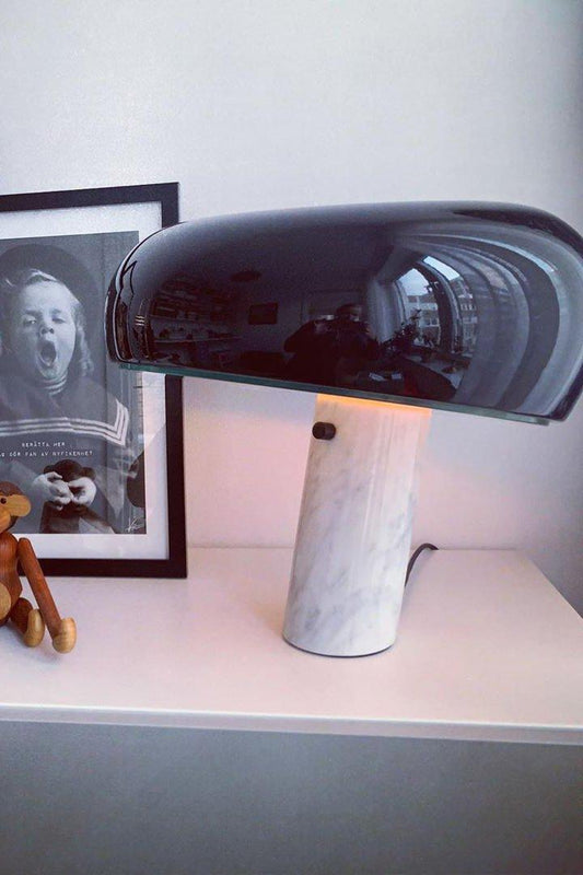 Table Lamp | Marble Base Table Light | Ridorn