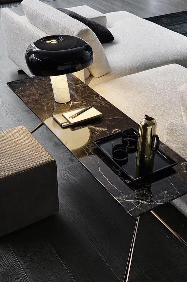 Table Lamp | Marble Base Table Light | Ridorn