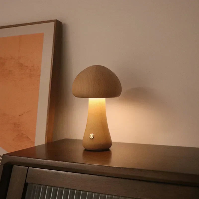 Table Lamp | Mushroom Shape Touch Control LED Lamp | Ridorn