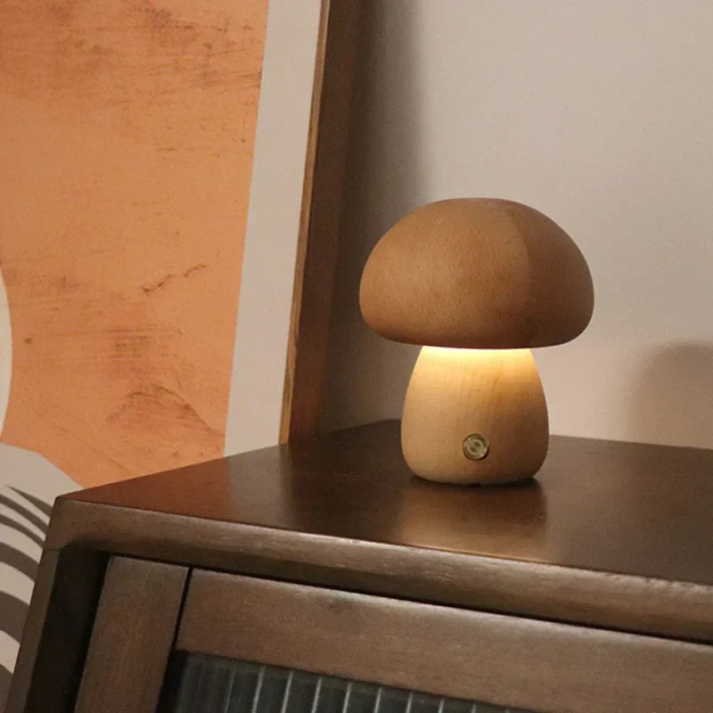 Table Lamp | Mushroom Shape Touch Control LED Lamp | Ridorn
