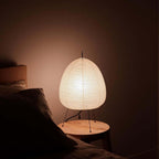 Table Lamp | Paper Shade Sculptural Table Light | Ridorn-Table lamp-Ridorn