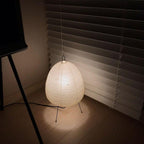 Table Lamp | Paper Shade Sculptural Table Light | Ridorn-Table lamp-Ridorn