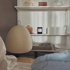 Table Lamp | Paper Shade Sculptural Table Light | Ridorn-Table lamp-Ridorn