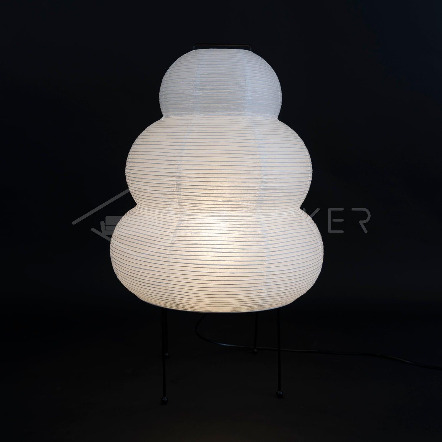 Table Lamp | Paper Shade Sculptural Table Light | Ridorn-Table lamp-Ridorn