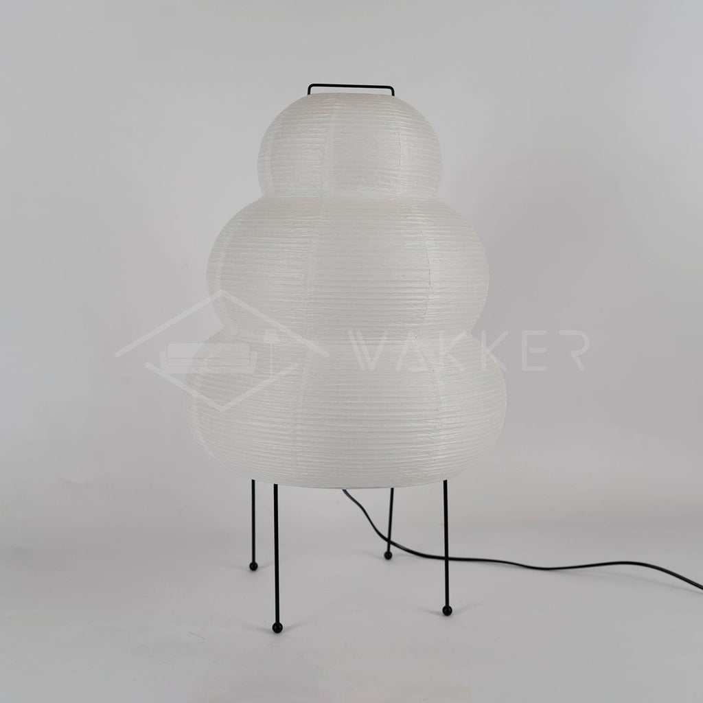 Table Lamp | Paper Shade Sculptural Table Light | Ridorn-Table lamp-Ridorn