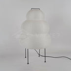 Table Lamp | Paper Shade Sculptural Table Light | Ridorn-Table lamp-Ridorn