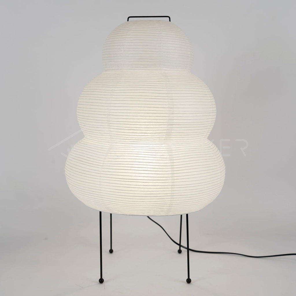 Table Lamp | Paper Shade Sculptural Table Light | Ridorn-Table lamp-Ridorn