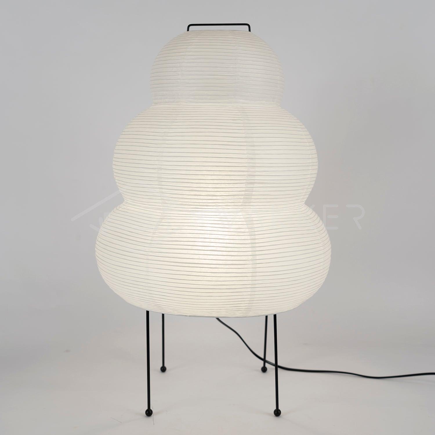 Table Lamp | Paper Shade Sculptural Table Light | Ridorn-Table lamp-Ridorn