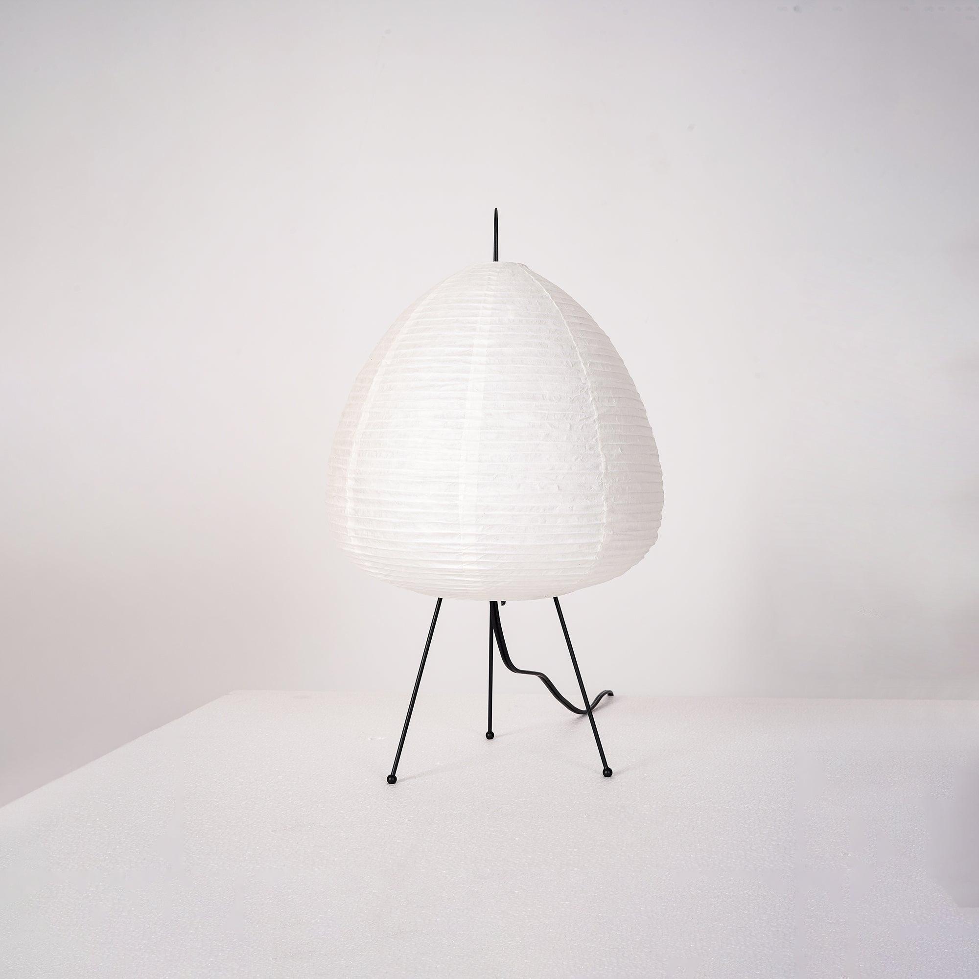Table Lamp | Paper Shade Sculptural Table Light | Ridorn-Table lamp-Ridorn