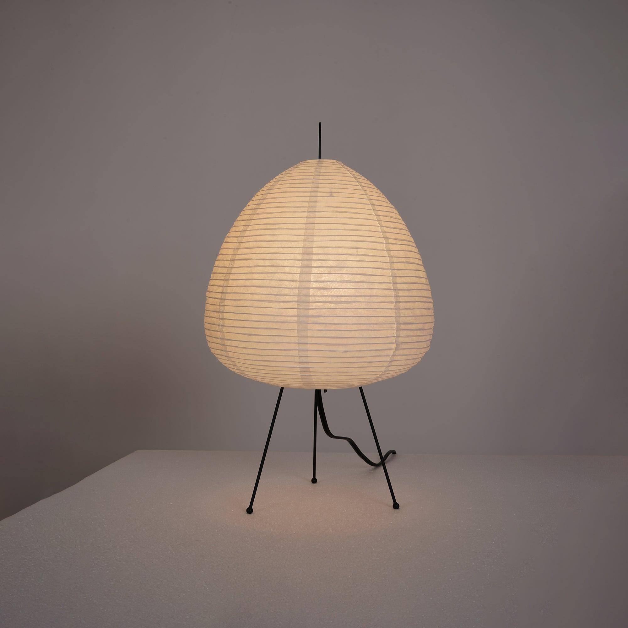 Table Lamp | Paper Shade Sculptural Table Light | Ridorn-Table lamp-Ridorn