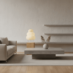 Table Lamp | Paper Shade Sculptural Table Light | Ridorn-Table lamp-Ridorn