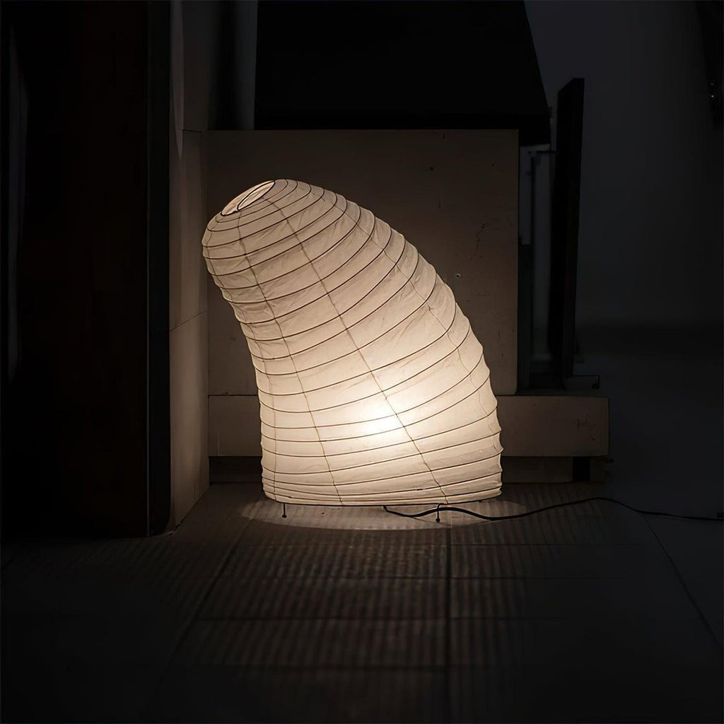 Table Lamp | Paper Shade Sculptural Table Light | Ridorn-Table lamp-Ridorn
