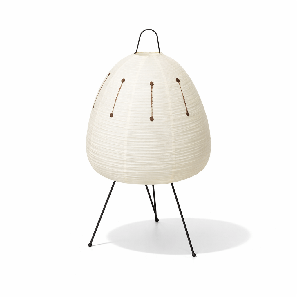 Table Lamp | Paper Shade Sculptural Table Light | Ridorn
