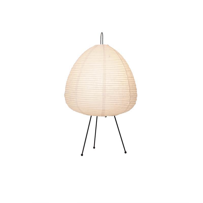 Table Lamp | Paper Shade Sculptural Table Light | Ridorn