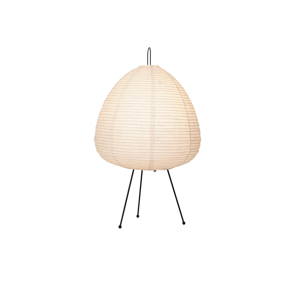 Table Lamp | Paper Shade Sculptural Table Light | Ridorn