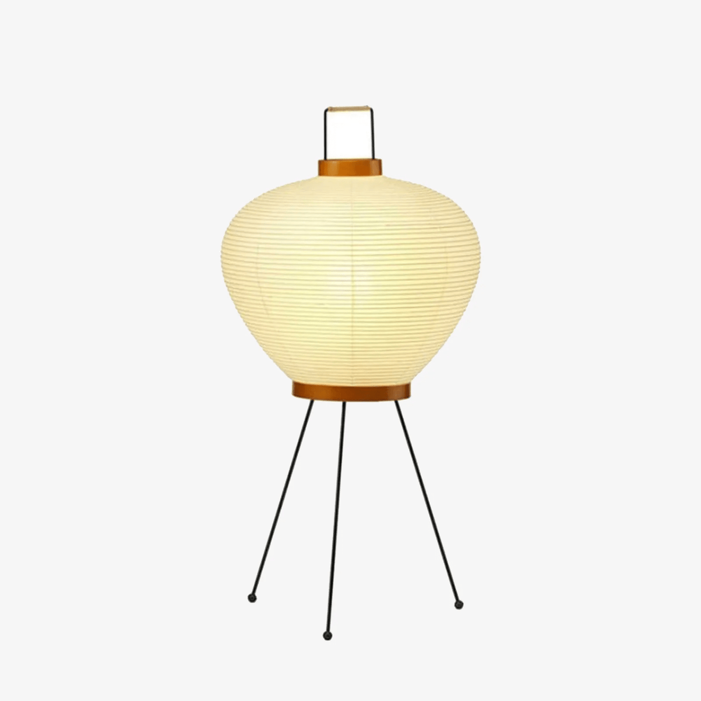 Table Lamp | Paper Shade Sculptural Table Light | Ridorn