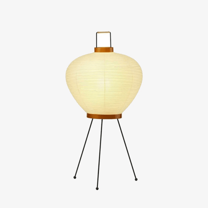 Table Lamp | Paper Shade Sculptural Table Light | Ridorn
