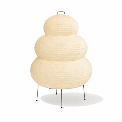 Table Lamp | Paper Shade Sculptural Table Light | Ridorn