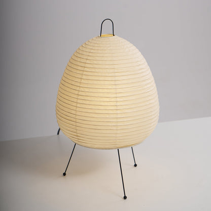 Table Lamp | Paper Shade Sculptural Table Light | Ridorn