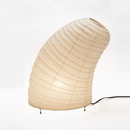 Table Lamp | Paper Shade Sculptural Table Light | Ridorn