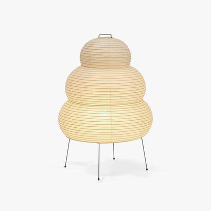 Table Lamp | Paper Shade Sculptural Table Light | Ridorn