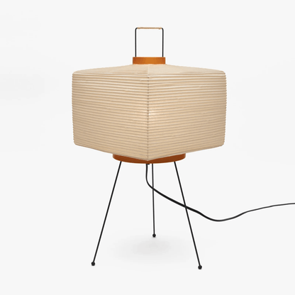 Table Lamp | Paper Shade Sculptural Table Light | Ridorn