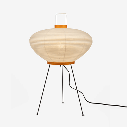 Table Lamp | Paper Shade Sculptural Table Light | Ridorn